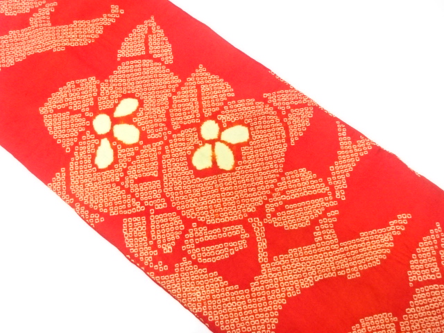 Japanese Kimono / Chirimen Kinsha Silk